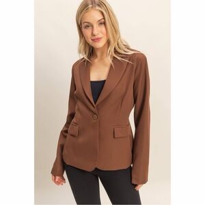 Classic Brown Blazer